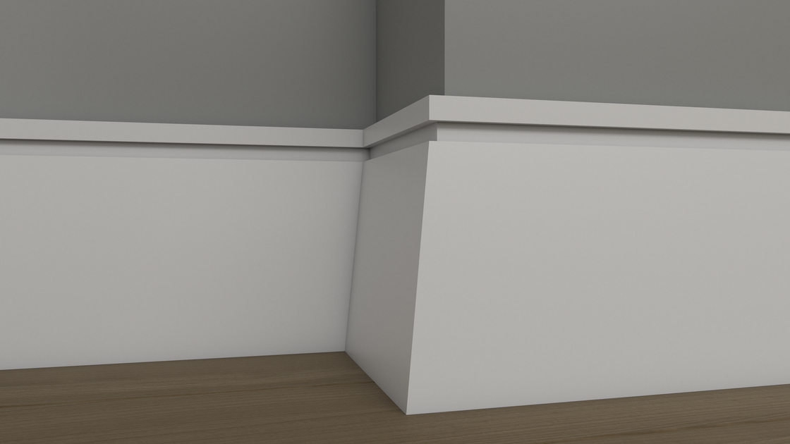 B5 Bevel baseboard Creve Architectural Elements